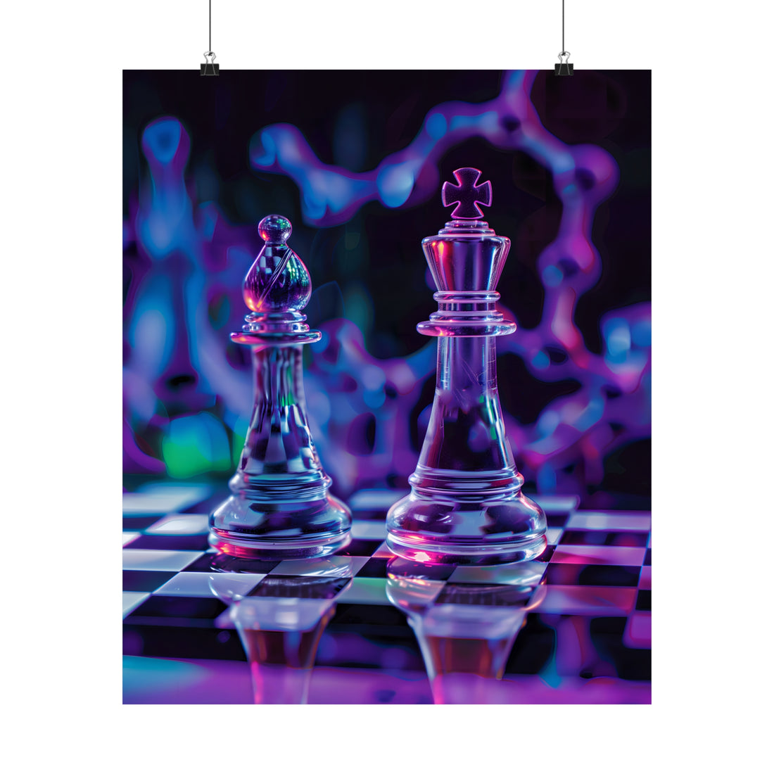 Neon Chess Play