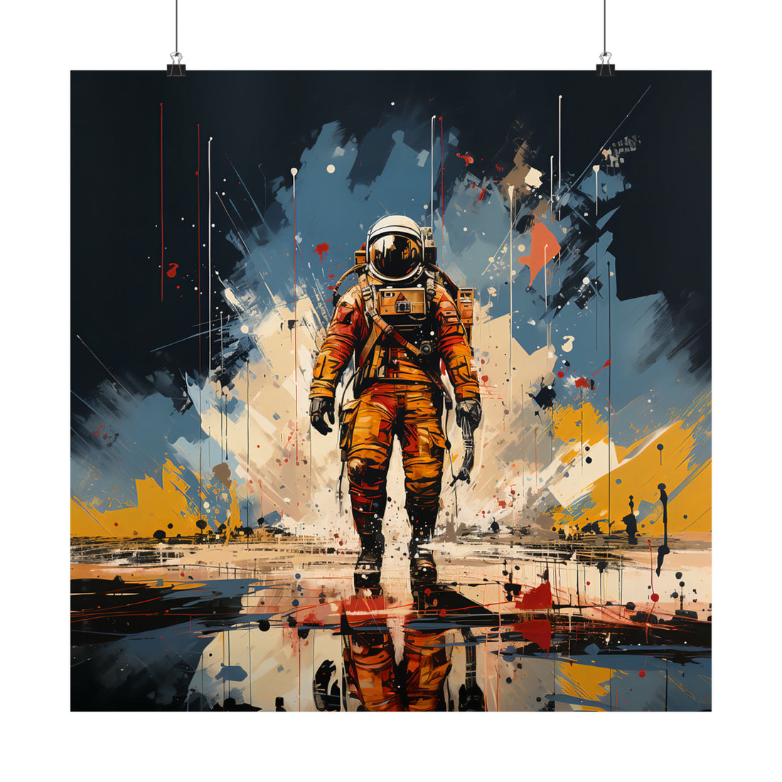 Space Astronaut Drama Expressionism